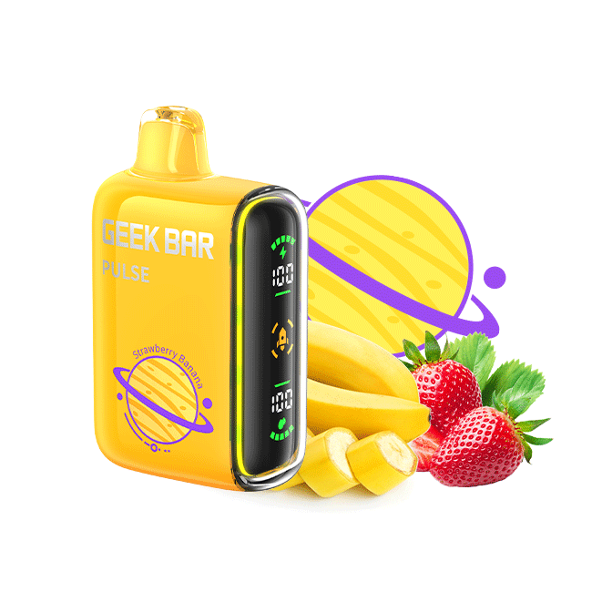 Strawberry Banana Geek Pulse Elf Vape Shop