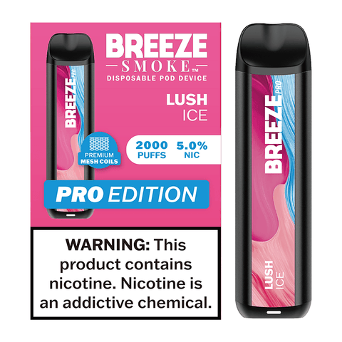 Watermelon Mint { Lush Ice } Breeze Pro - Elf Vape Shop