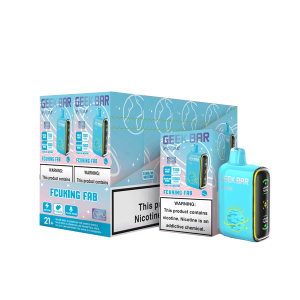 Fcuking FAB | GEEK BAR PULSE 15000 PUFF | BOX OF 5 | - Elf Vape Shop